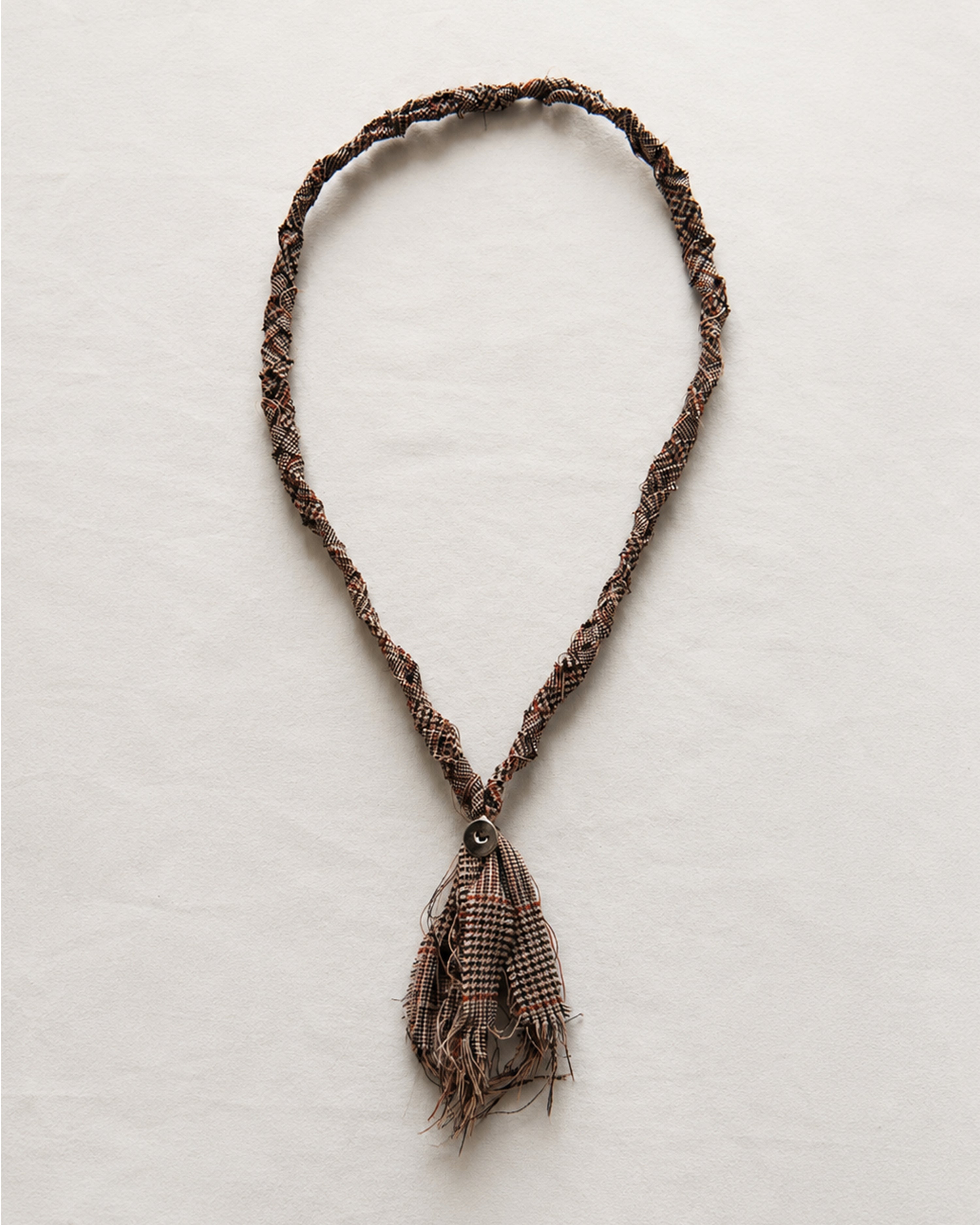 Braided Loop Tie (Brown)