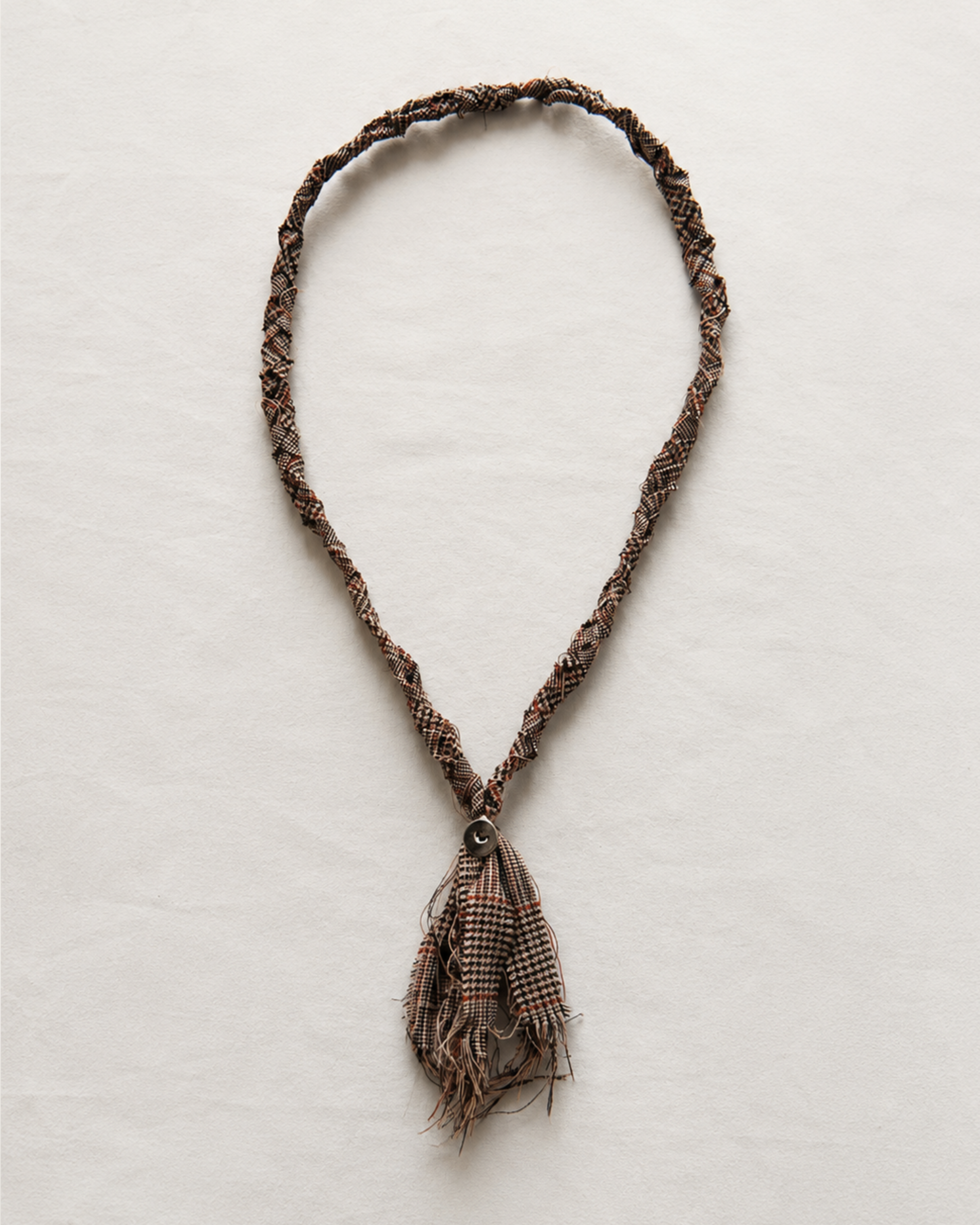 Braided Loop Tie (Brown)